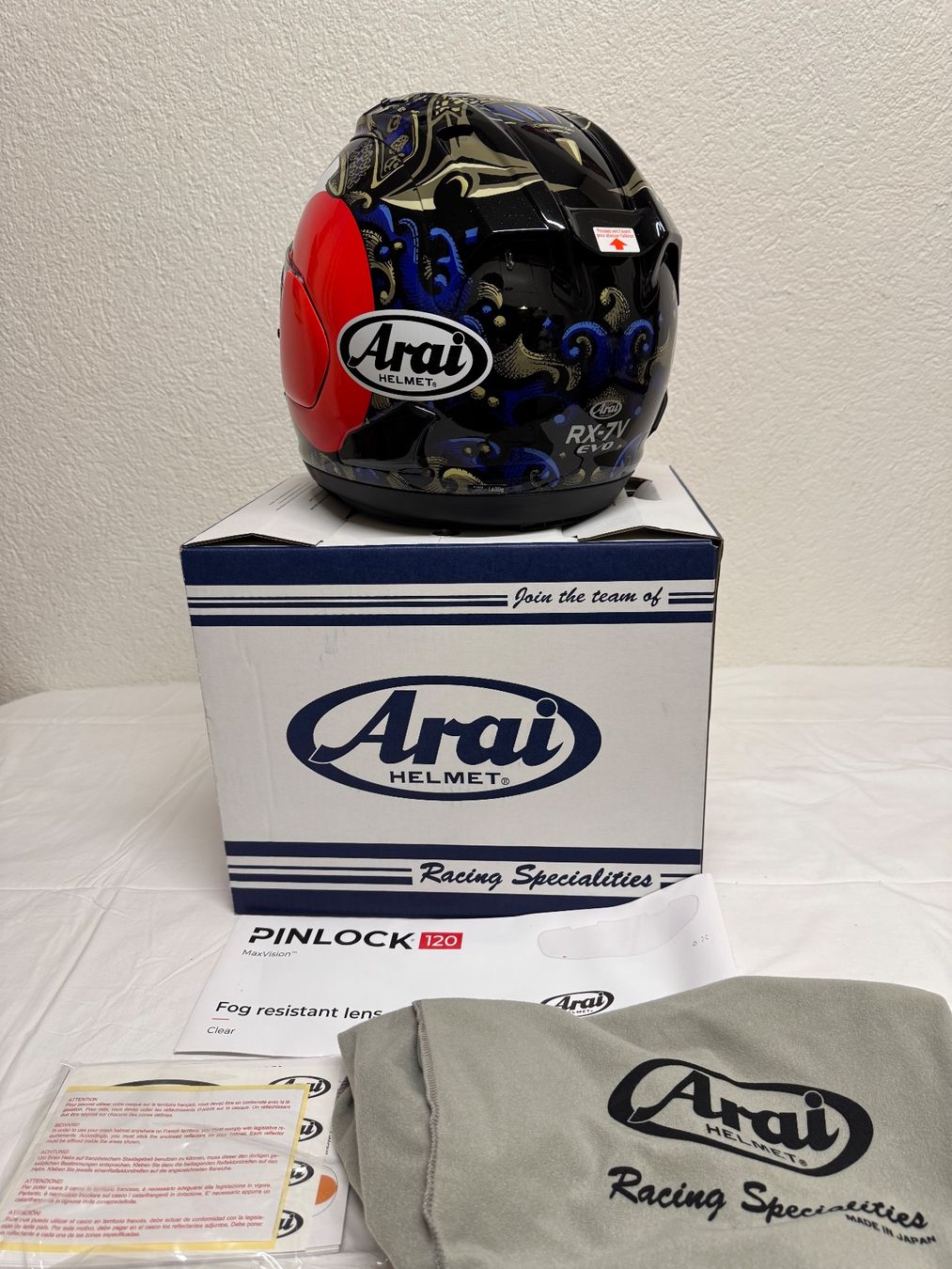 Arai Helme & Visiere: Arai RX-7V EVO Samurai Gr. L – Neu und originalverpackt aus Wetzikon ZH von Giloco 5