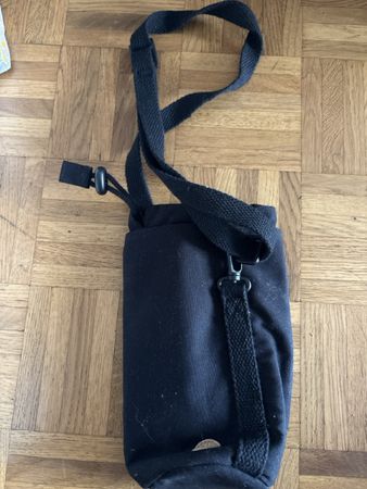 Porte gourde noir tissu, isolante, occasion