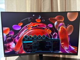 27 Zoll 240 Hz Samsung Gaming Monitor LC27RG50FQU
