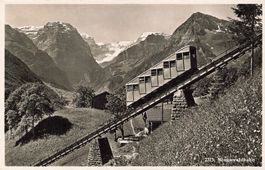 Braunwald (GL) Braunwaldbahn Standseilbahn