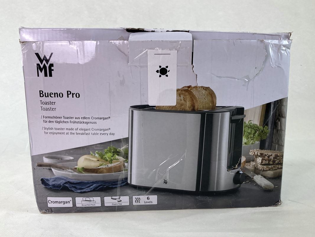 WMF Elettrodomestici da cucina: WMF | Bueno Pro | Toaster | Silber/Schwarz – Nuovo (secondo la descrizione) da Wittenbach venduto da Restwert_St-Gallen 6