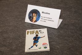 Fifa 64 N64 - Spielanleitung - Manual - Instruction Booklet