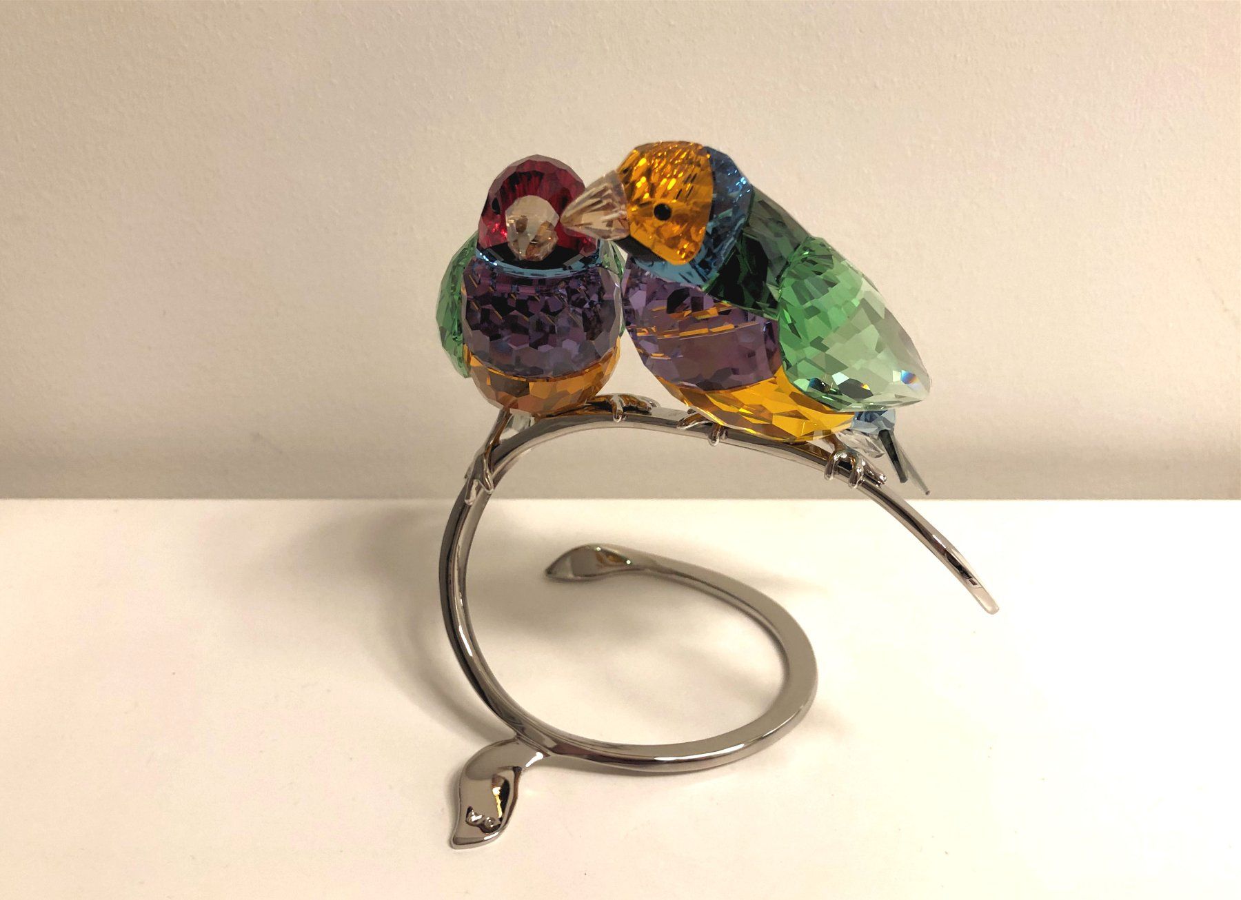 Swarovski Statuette: Swarovski "Vogelpaar" – Nuovo e nell'imballaggio originale da Rüti ZH venduto da Jasna89 2