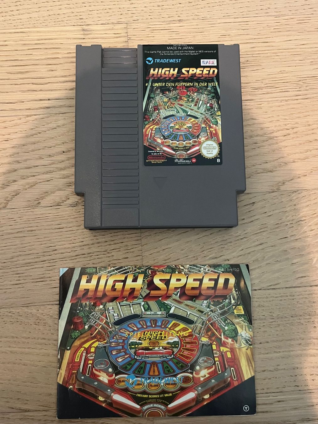 Nintendo Giochi: NES Game High Speed inkl. Anleitung – Usato da Lohn-Ammannsegg venduto da Lea3009