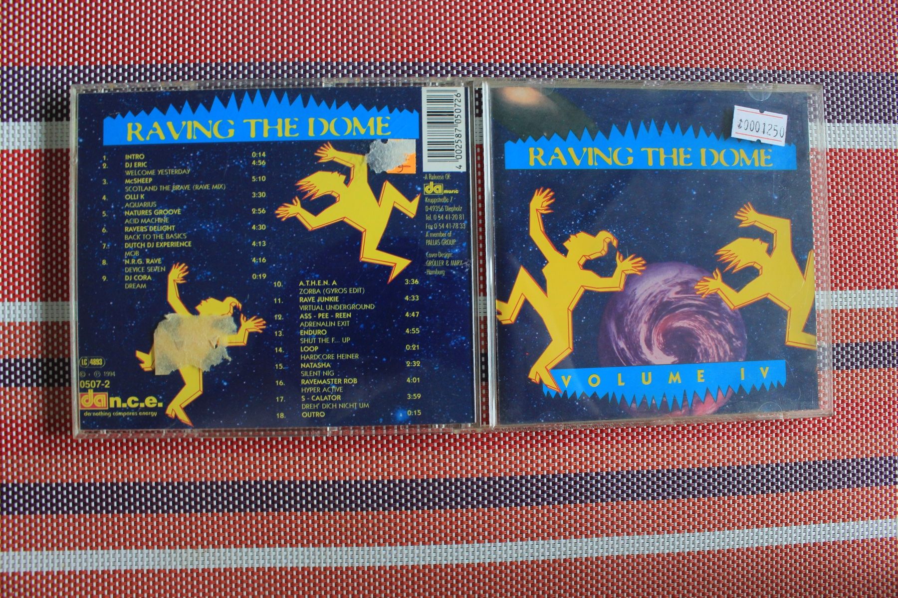 CDs: DJ Eric Raving the Dome Vol 4 / CD – Gebraucht aus Geroldswil von CD-Verkauf-2022