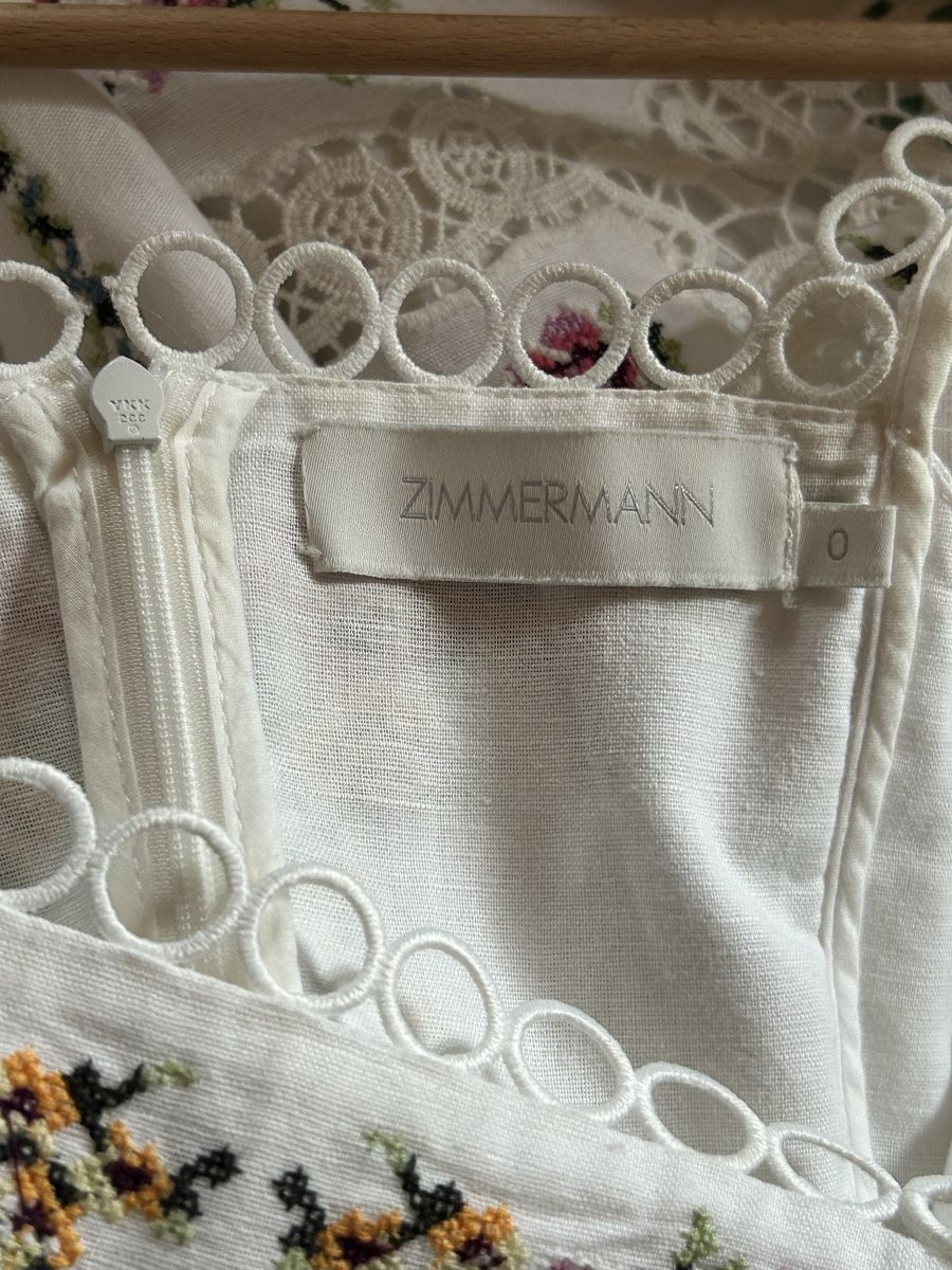 Zimmermann Vestiti: Zimmermann Embroidery Midi Dress – Usato da St.Josefen venduto da lop_lh8d 5