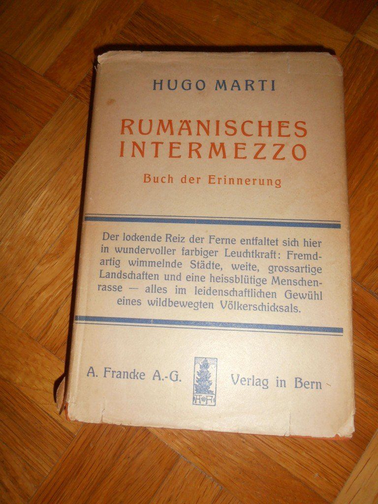 Libri: Hugo Marti - Rumänisches Intermezzo – Usato da Zürich venduto da rudirentier