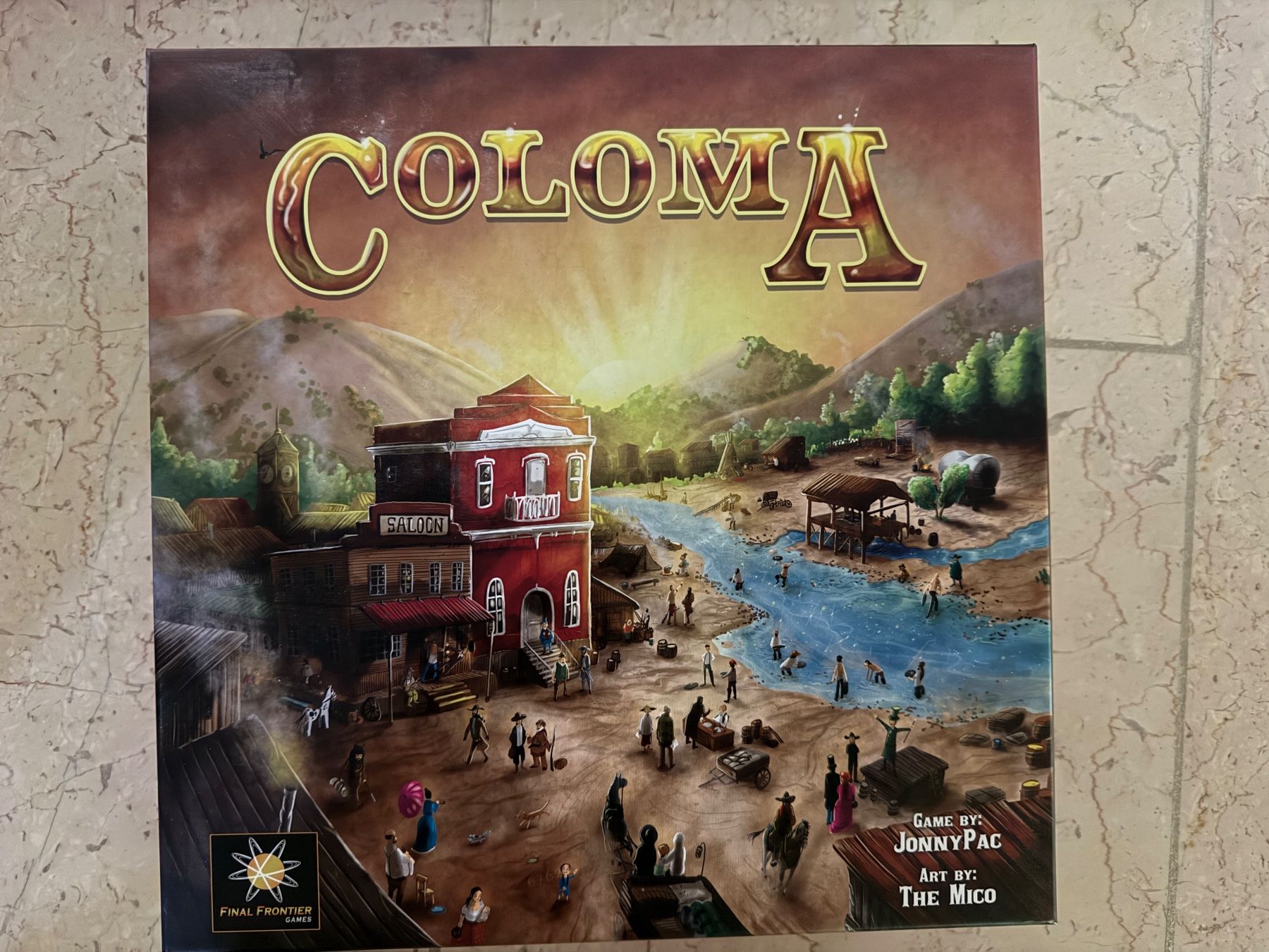 Spiele: Brettspiel "Coloma" (engl.) – Neu (gemäss Beschreibung) aus Thun von Judith2811