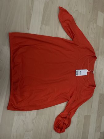 Neues s‘ olivier shirt orange 3/4 arm Gr 38