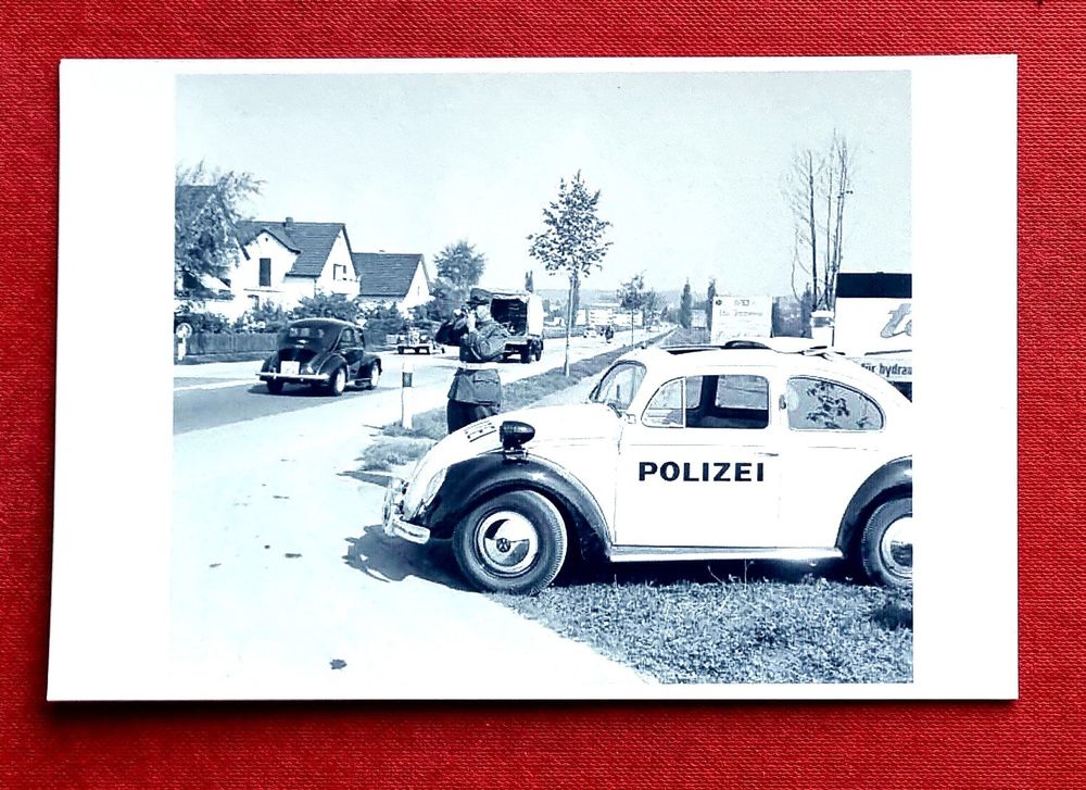 Rio 4464 - Volkswagen VW Polizei 1956 - 1/43 - Modèle Miniature De Collection