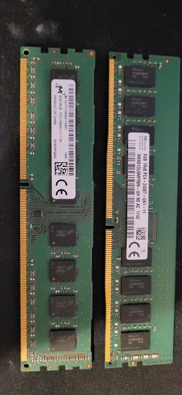 Mémoires / RAM: 2x 8gb ddr3 – D'occasion à Waldstatt par Durstigog