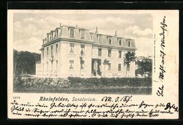 AK Rheinfelden, Sanatorium, 1901