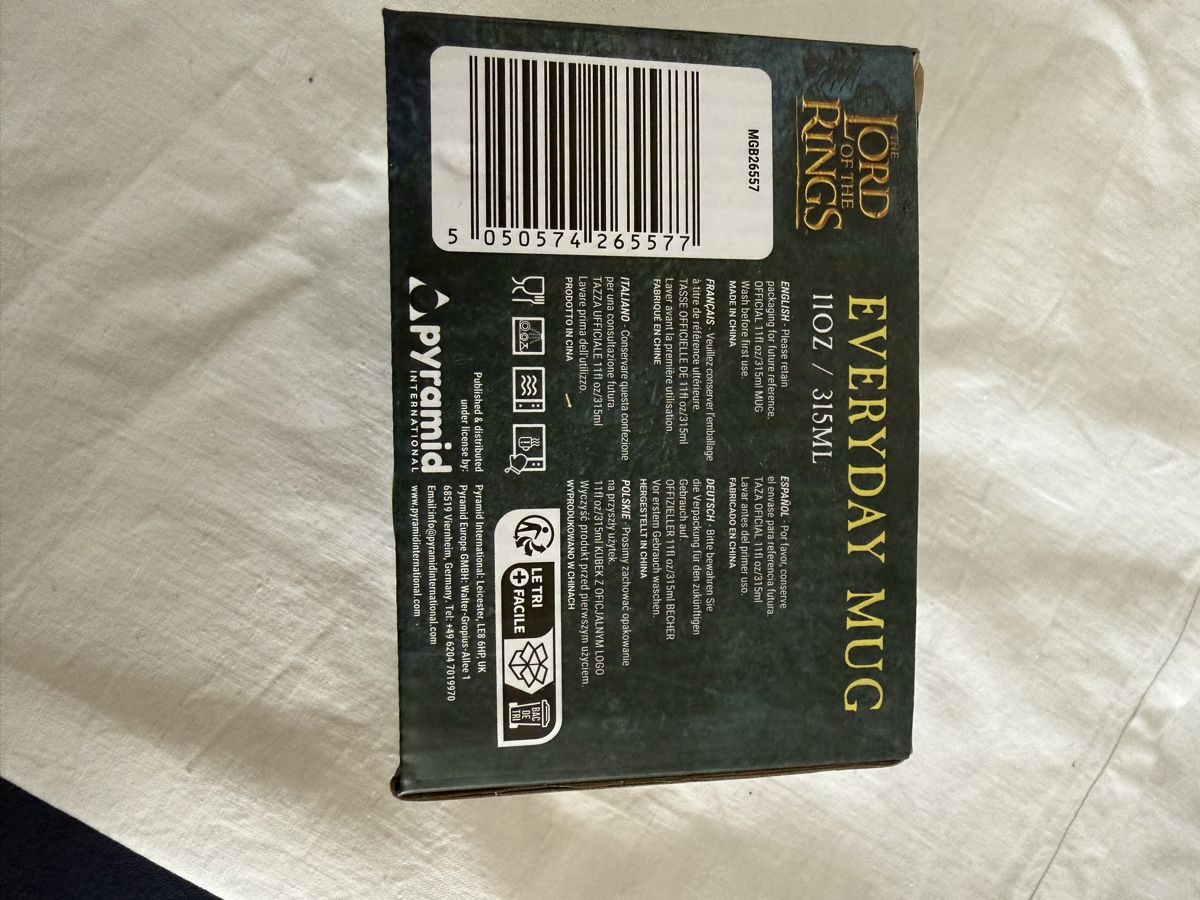 Tassen: Herr der Ringe Everyday Mug 315ml neu – Neu und originalverpackt aus Amriswil von ALETAL