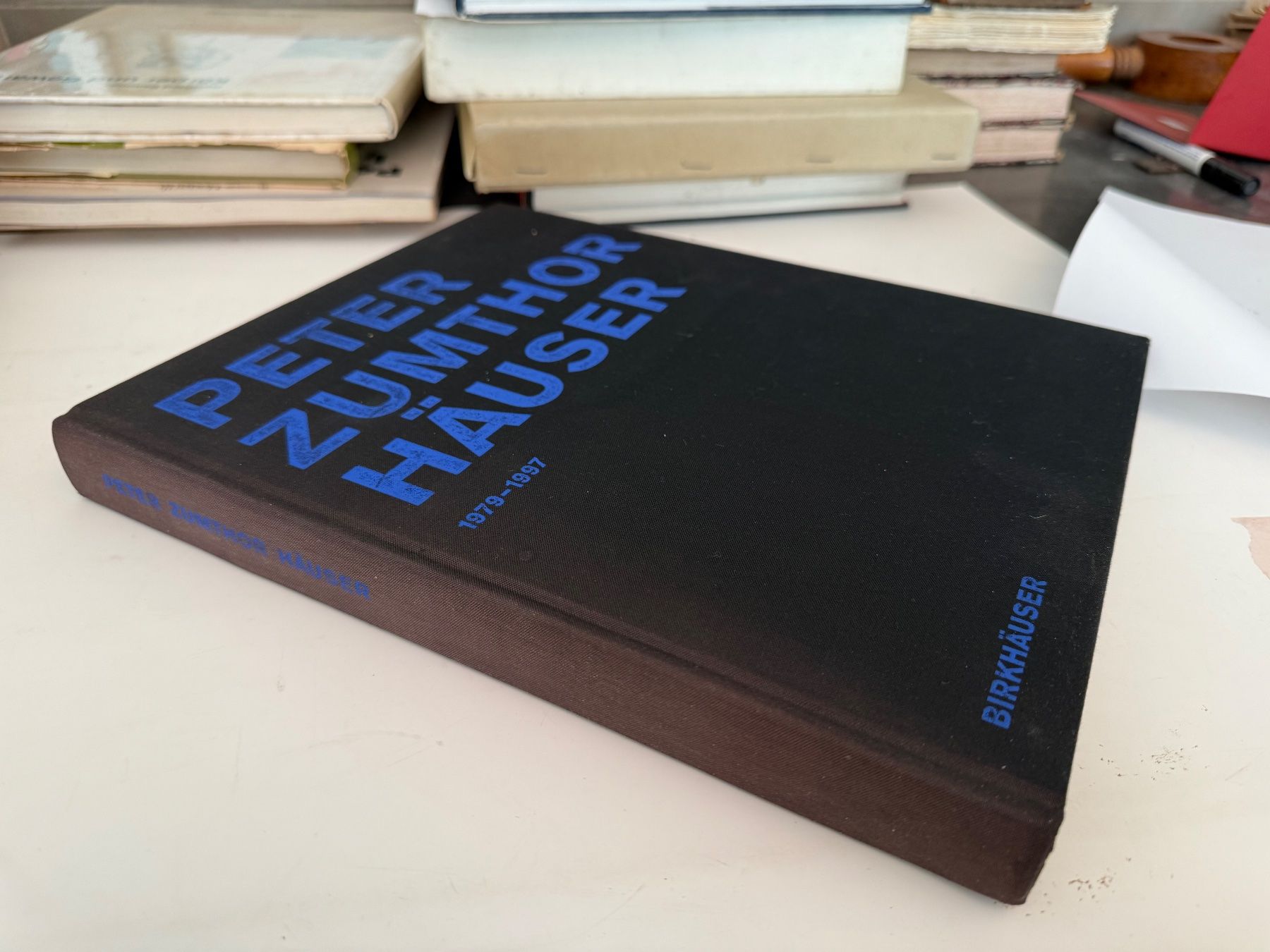 Libri: Peter Zumthor, Häuser, 1999 Birkhäuser selten – Usato da Zürich venduto da Carrington 5