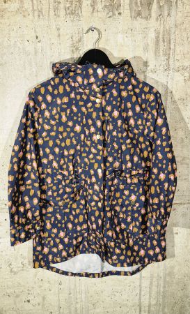 J.Crew Perfect Rain Jacket XS Petite Leo Wie Neu