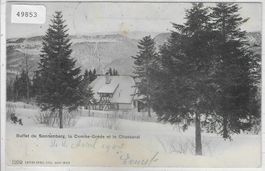 Buffet du Sonnenberg, la Combe-Grede et le Chasseral en hive