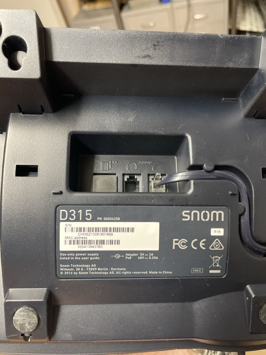 Snom Telefoni: IP Tischtelefon snom io D315 – Usato da Neftenbach venduto da causkanasa 1