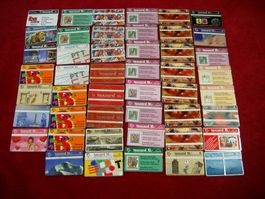 Konvolut Telefonkarten "Taxcard",  44 Stück, Vintage