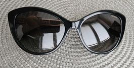Versace Sunglasses Polarized Cat-Eye Black