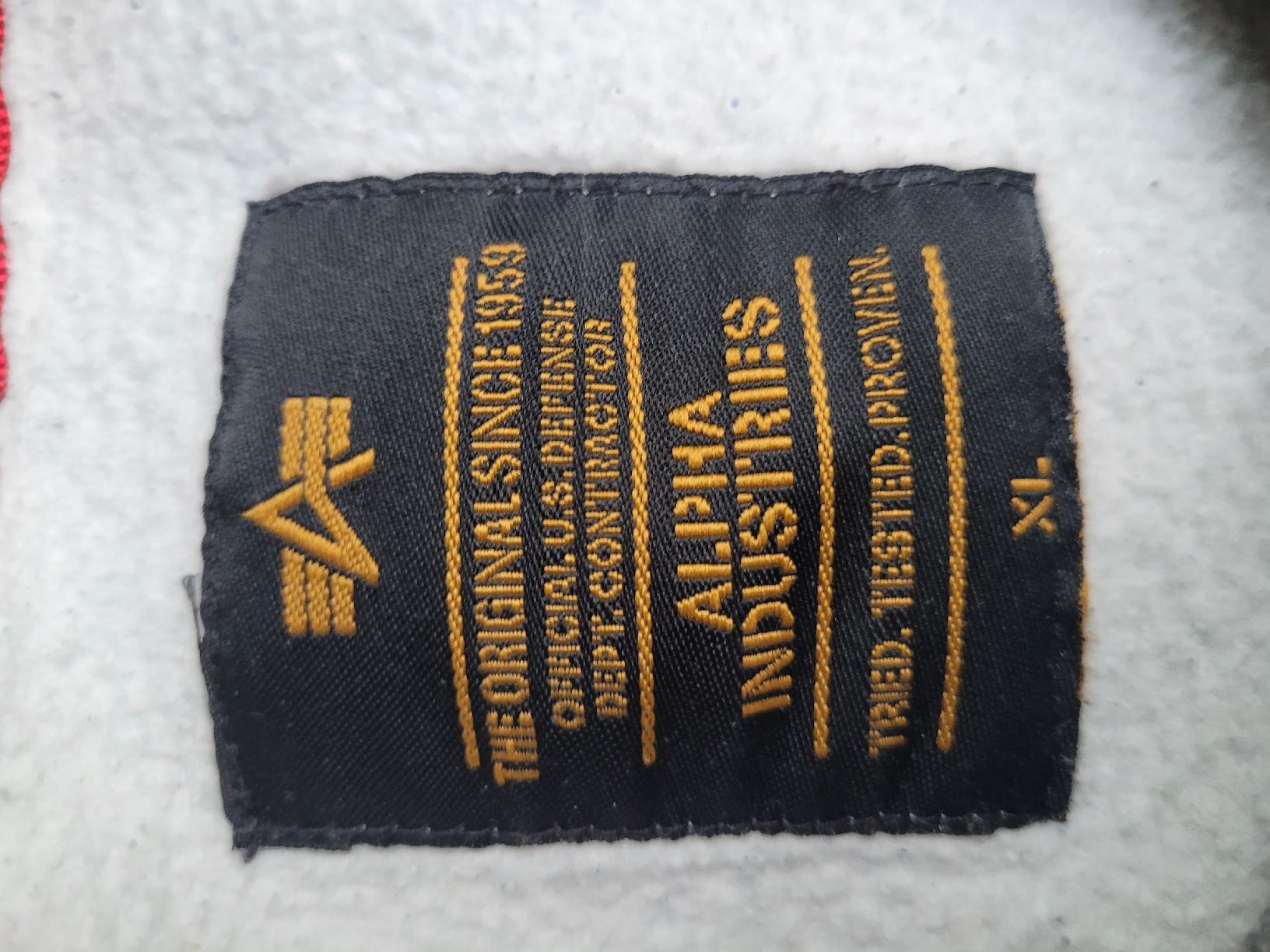 Alpha Industries Pulls & Sweat-shirts: Herren Pullover Alpha Industries, XL, grau – D'occasion à Cham par ClaudineBB 2
