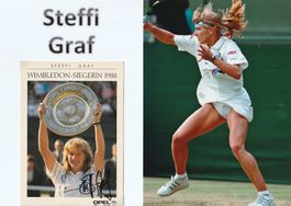 Steffi Graf / Originalautogramm
