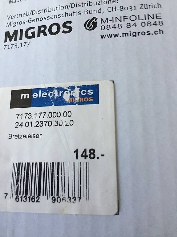 Mio Star Küchengeräte: Waffeleisen Mio - Star mit Zubehör – Gebraucht aus Winterthur von delfin1314 3
