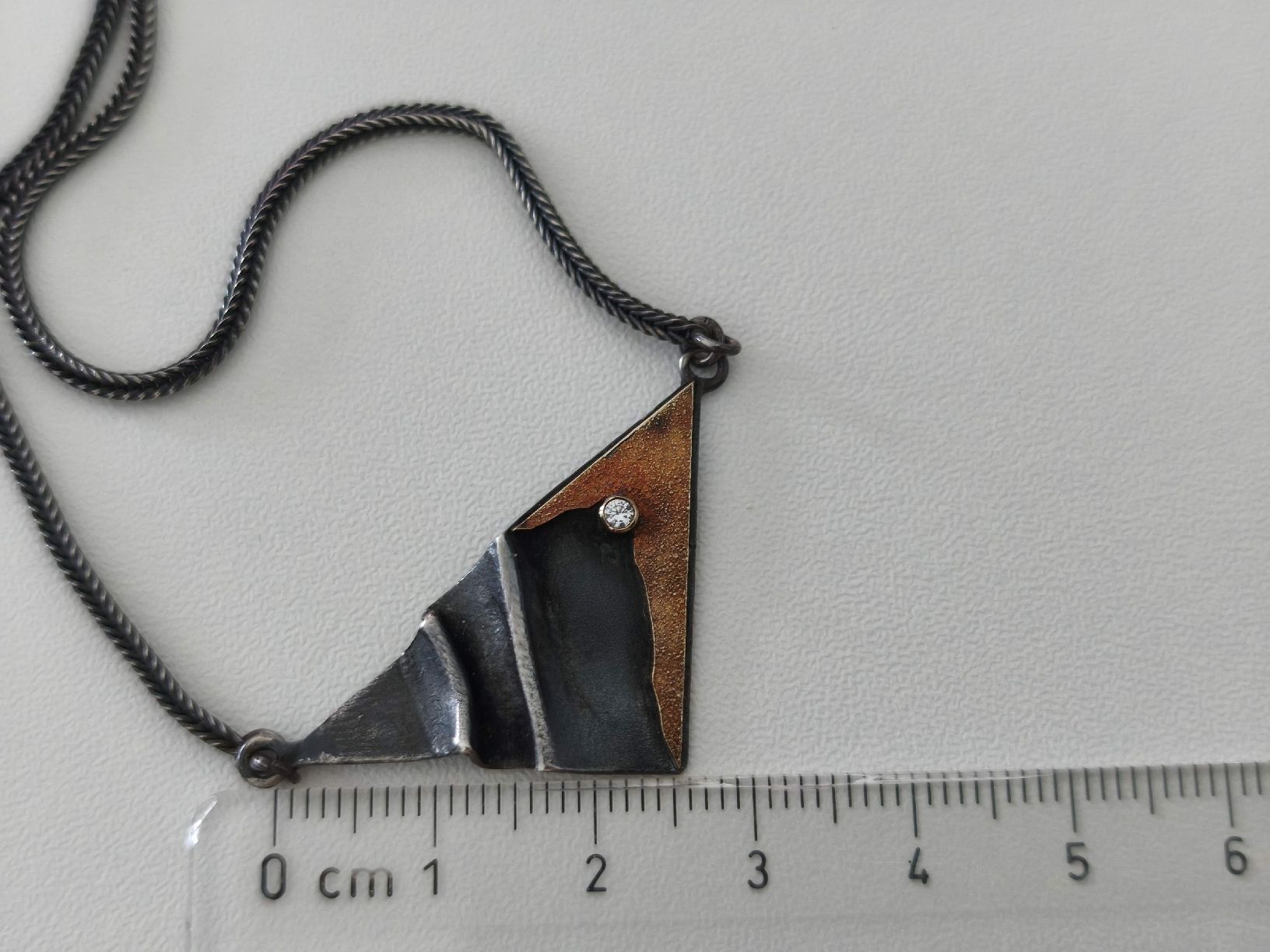 Catenine: Disigner Diamant Silberkette Silber 925  Design – Usato da St. Gallen venduto da GIULESGG 4