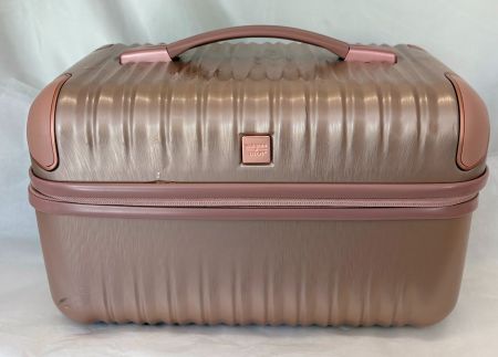 Beauty Case Barbara & Titan, Roségold, neuwertig