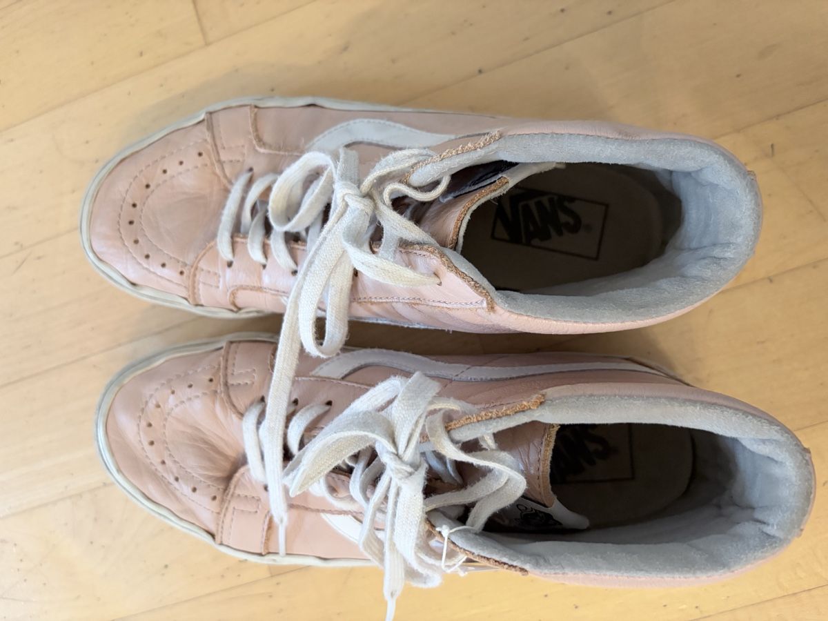 Vans Scarpe da uomo: VANS rose en cuir – Usato da Coppet venduto da micasazoo 3