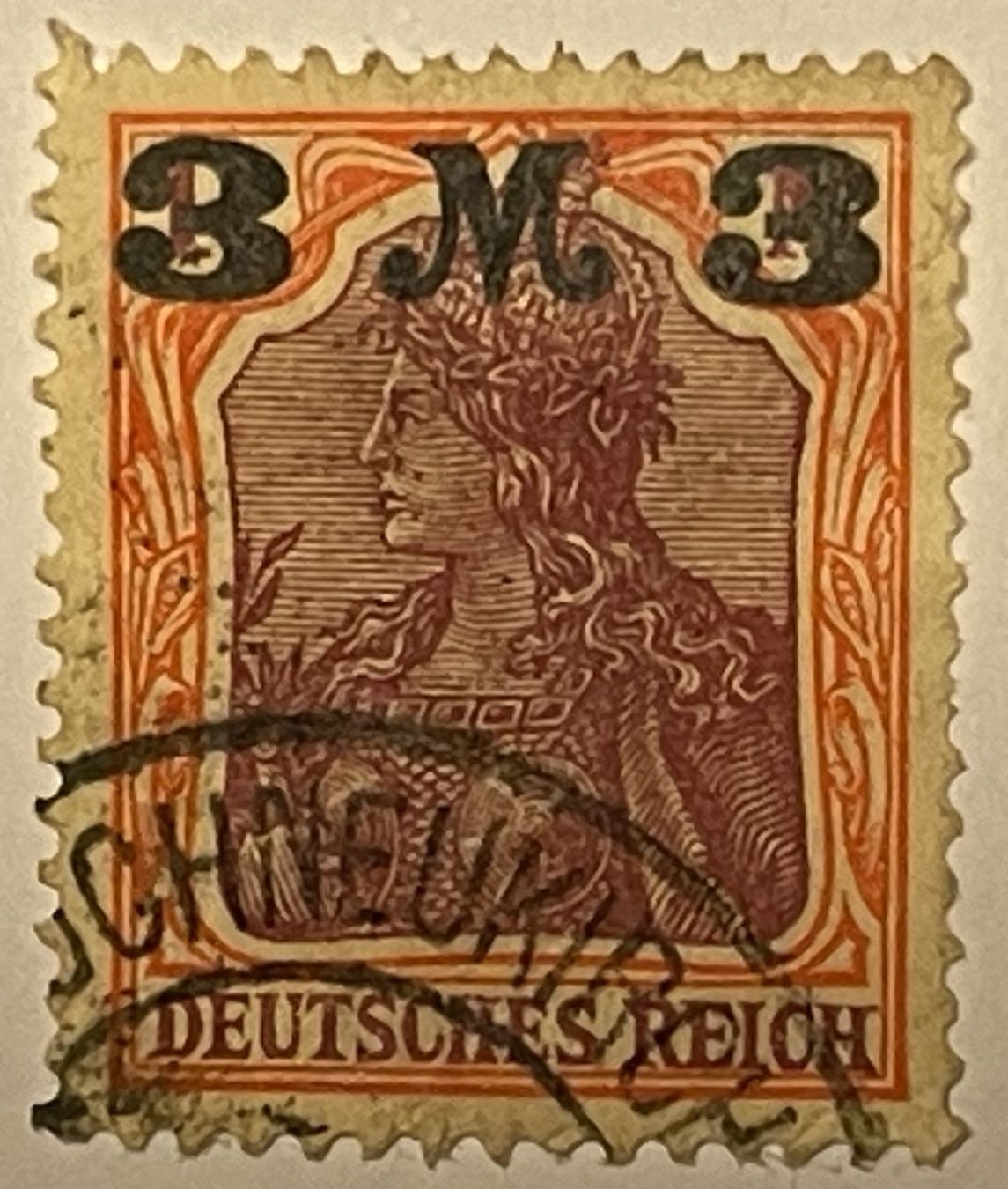 Tous les timbres: Deutsches Reich 3 M 3 – D'occasion à Oftringen par Vucki 1