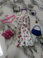 BARBIE KLEID ;WEISS;MIT ACCESSORIES