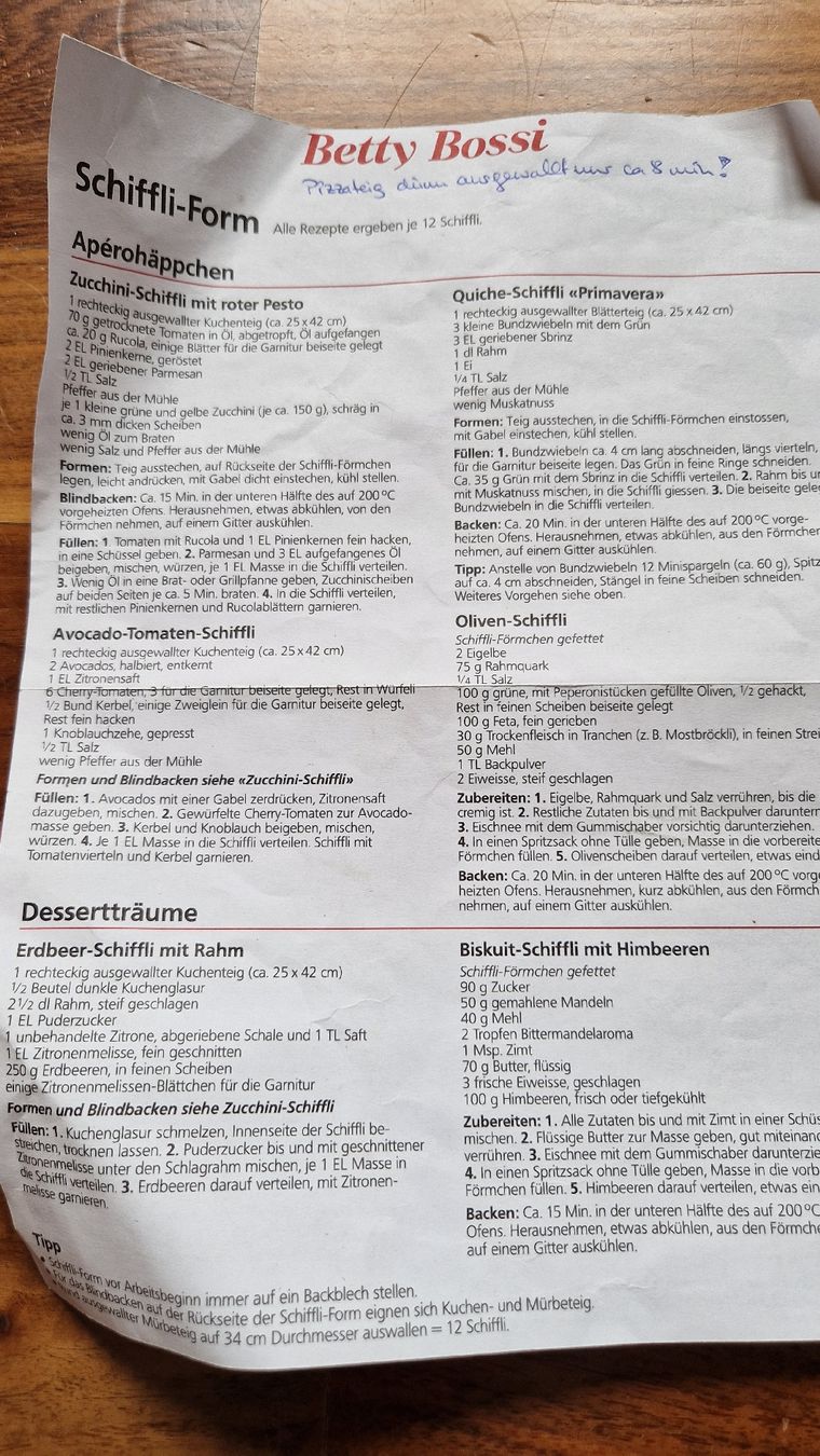 Betty Bossi Teglie da forno: Backform Schiffli – Usato da Kleindöttingen venduto da niti_oe 2