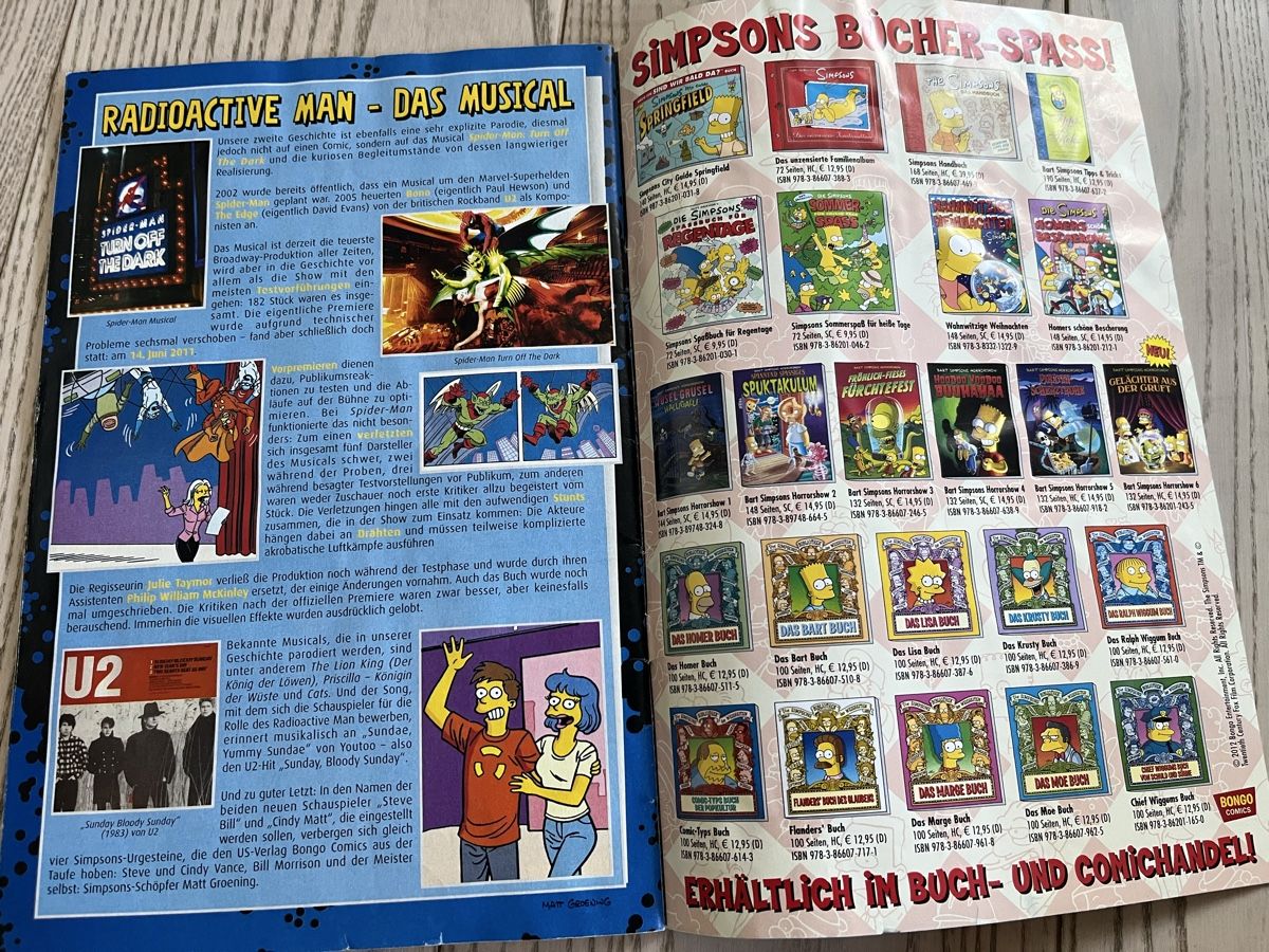 Comics: Simpsons Comic - Superspektakel – Gebraucht aus Romanshorn von Apfelschuss 3