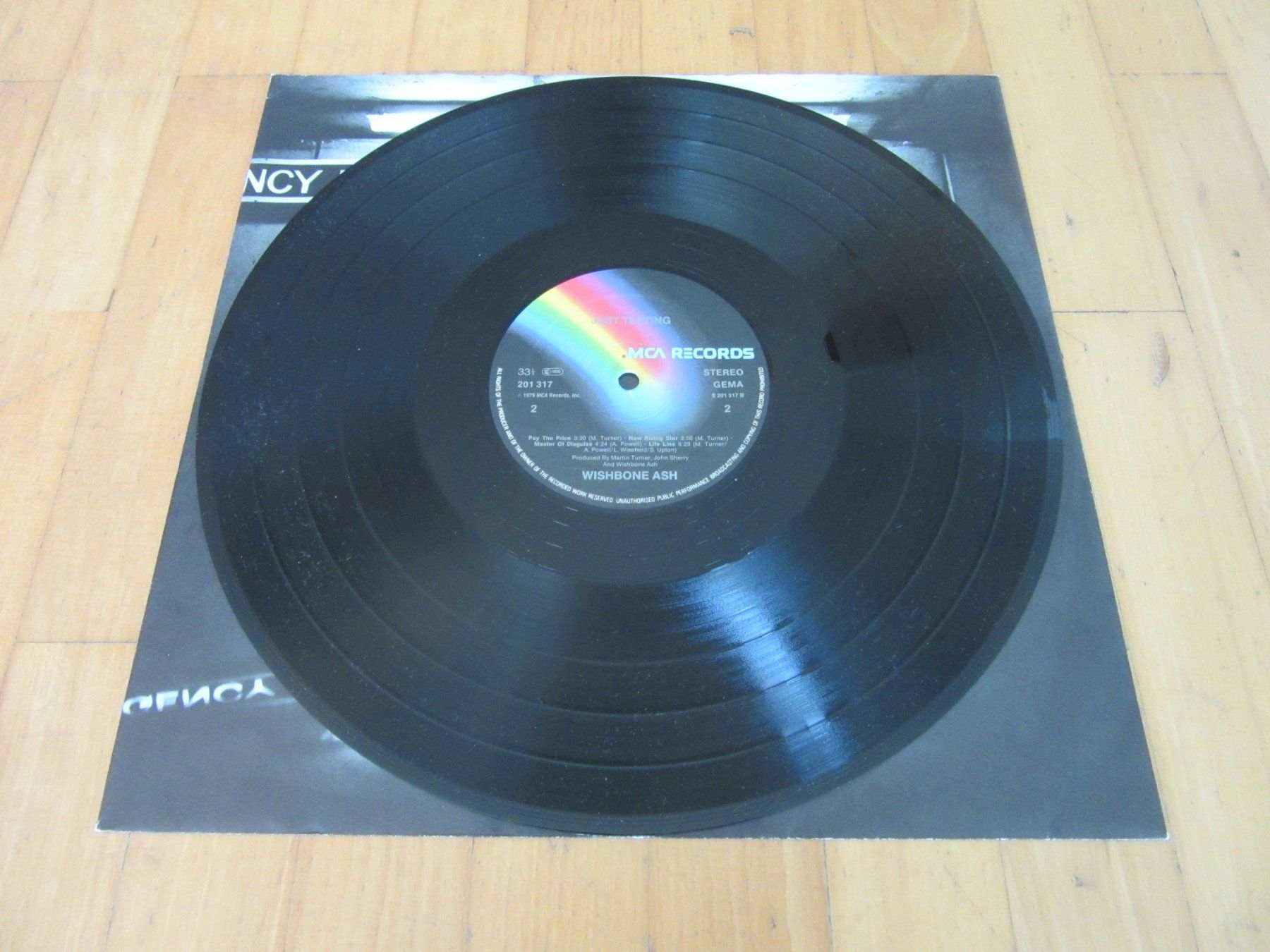 Schallplatten: Langspielplatte "WISHBONE ASH" - JUST TESTING – Gebraucht aus Degersheim von Tforelle 6