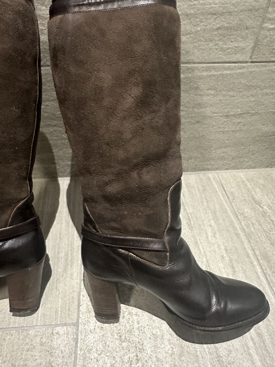 Navyboot Scarpe da donna: Stiefel von Navyboot mit Lammfell – Usato da Dübendorf venduto da suv_7dsx 3
