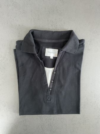 Schwarzes Yessica Poloshirt, Grösse M (eher S)