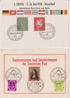BRD, 8 Belege Ausstellungen und Messen