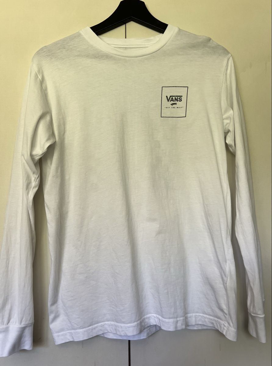 Vans T-shirt: Vans Langarmshirt Weiss Grösse XS  – Usato da moosseedorf venduto da andrina.salis