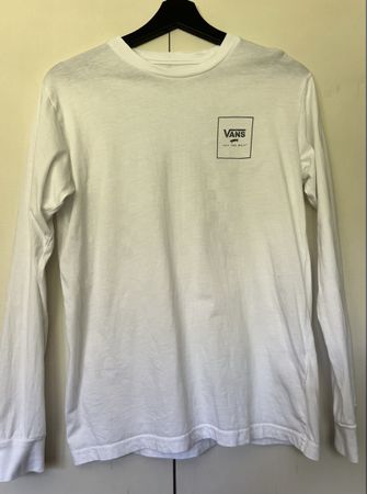 Vans Langarmshirt Weiss Grösse XS 