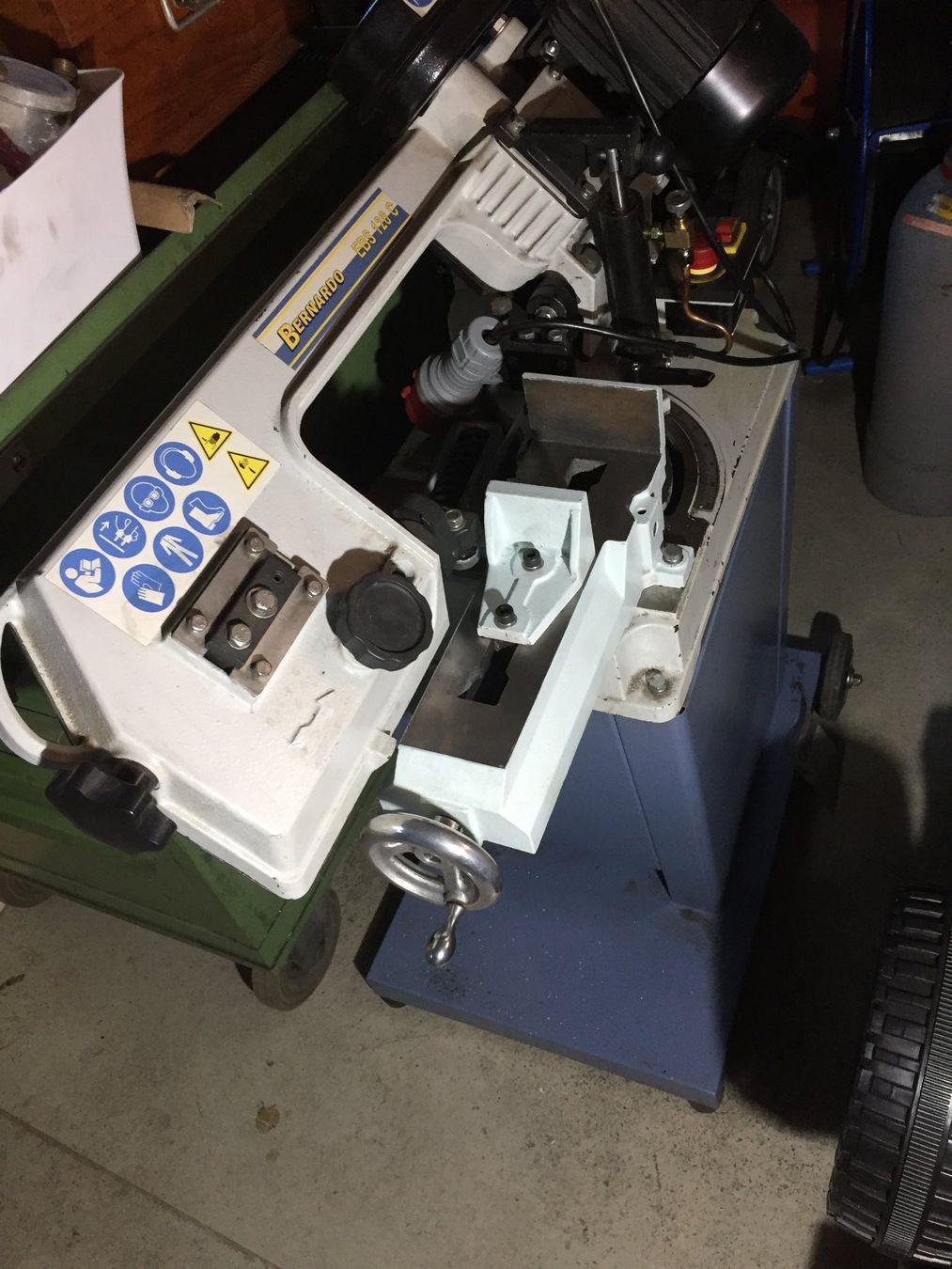 Sägen: Bernardo - Metallbandsäge EBS 128 C / 400 V – Gebraucht aus Frenkendorf von BasLie 2