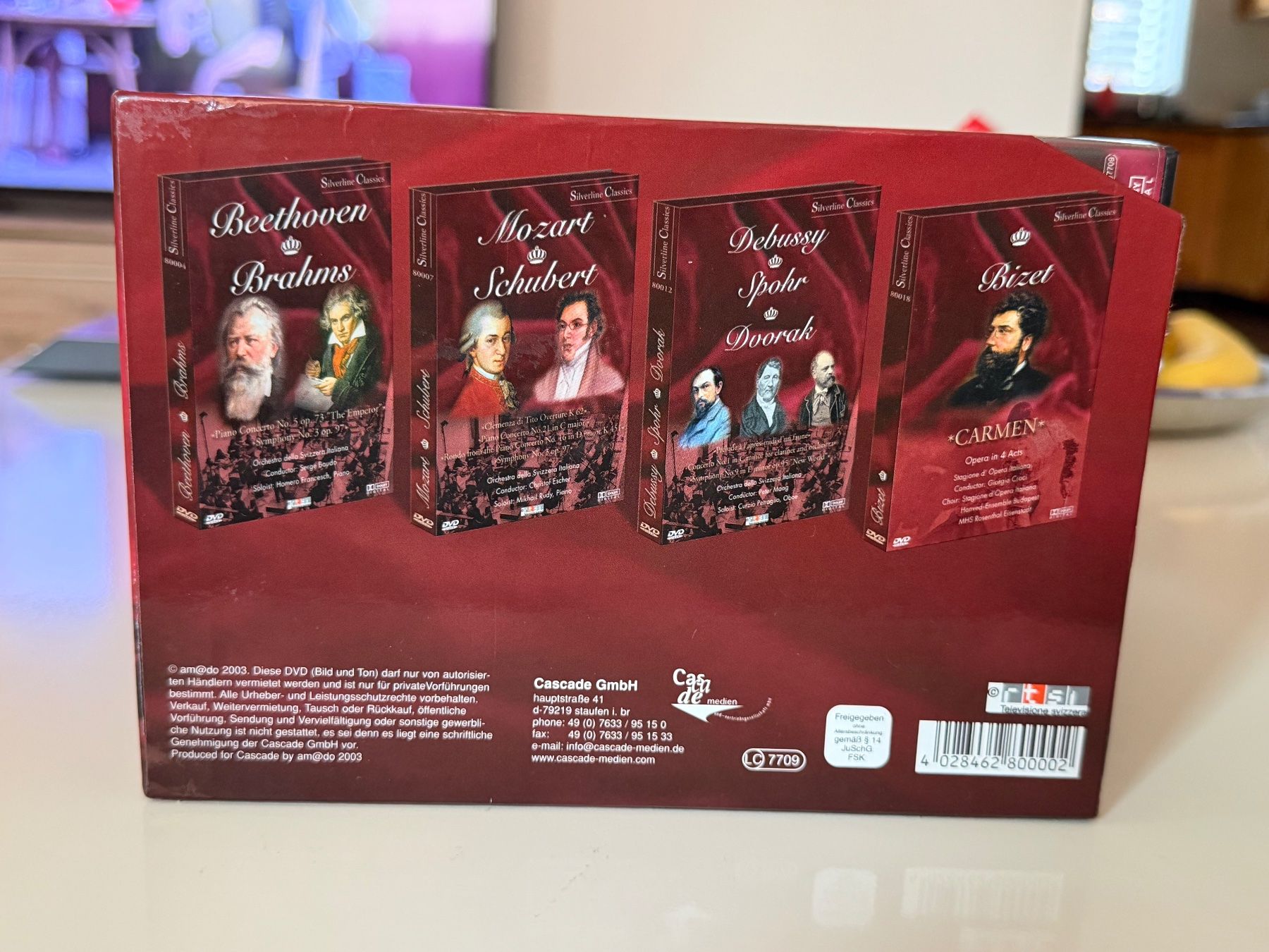 Tutti i DVDs: Silverline Classics DVD-Video Collection guter Zustand – Usato da Altstätten SG venduto da sheamus 5
