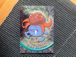 Pokemon Gloom Duflor Holo 1.Edition Topps Series 1 Mint