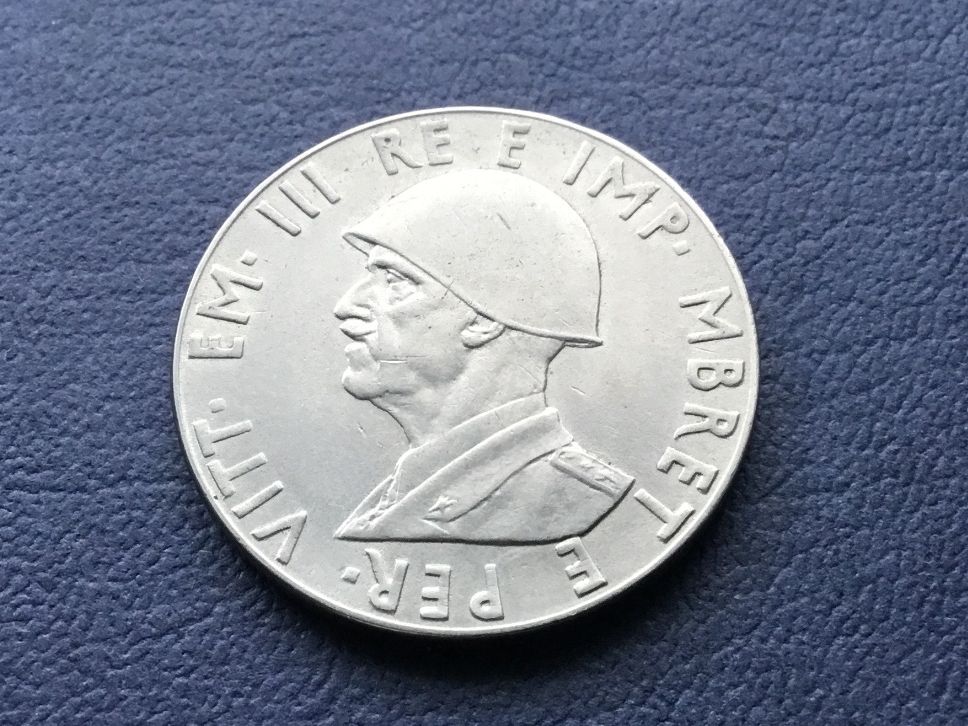 Alle Münzen: 2. LEK Albanien 1939  XVIII – Gebraucht aus St. Margrethen SG von alfapeugeot10 1