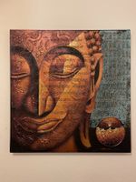 Buddha Gemälde/Bild, Leinwandbild, Wanddeko für ihr Zuhause!