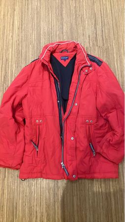Biaggini Jacke rot Grösse L Herren guter Zustand