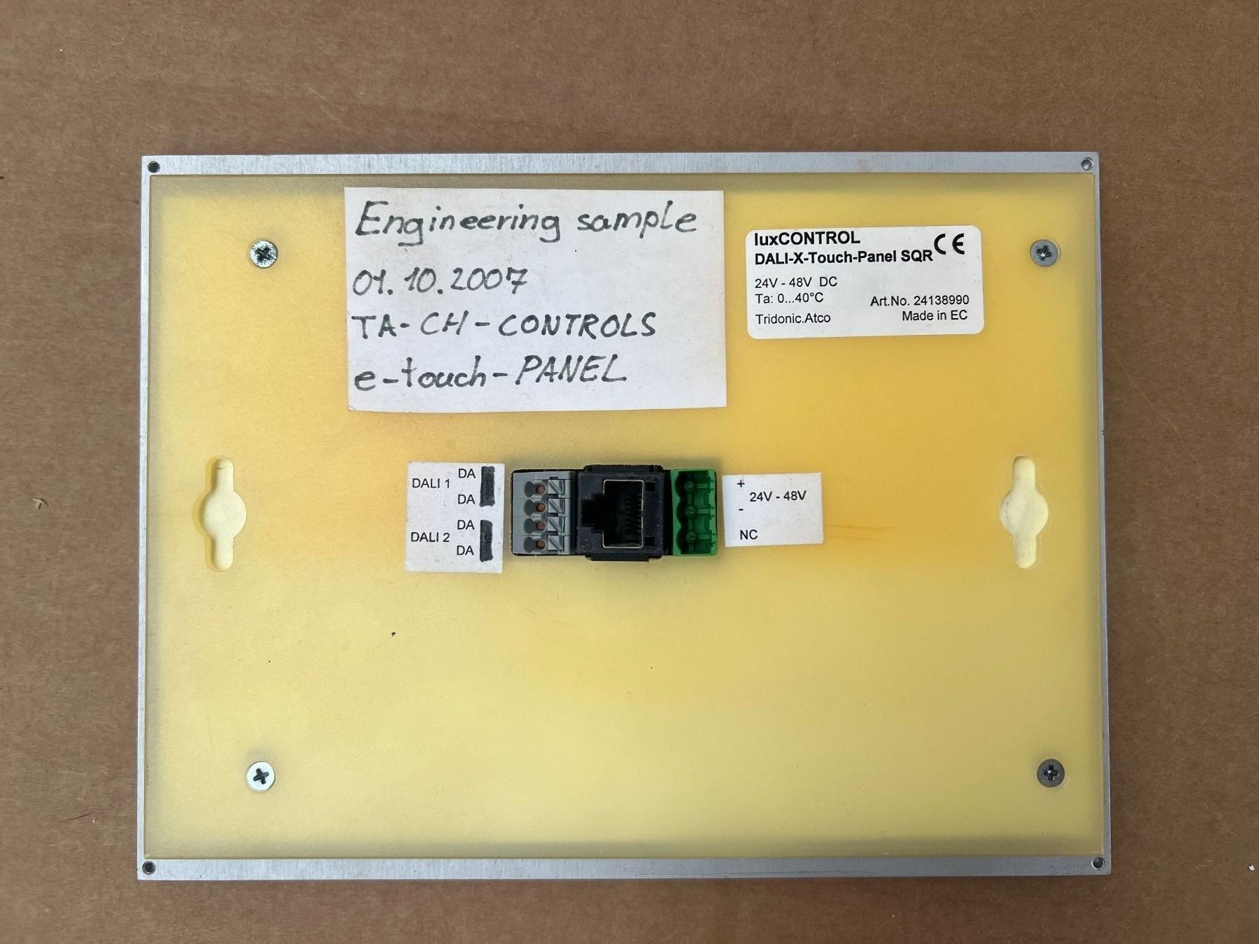 Systèmes de contrôle: E TOUCH PANEL – Neuf (Voir description) à Mägenwil par BackInWhite 1