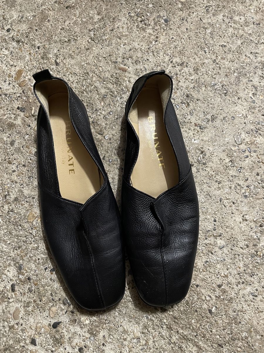Brunate Chaussures femmes: Brunate black leather ballet flats size 38 – D'occasion à Neuchatel par shi_9fzw