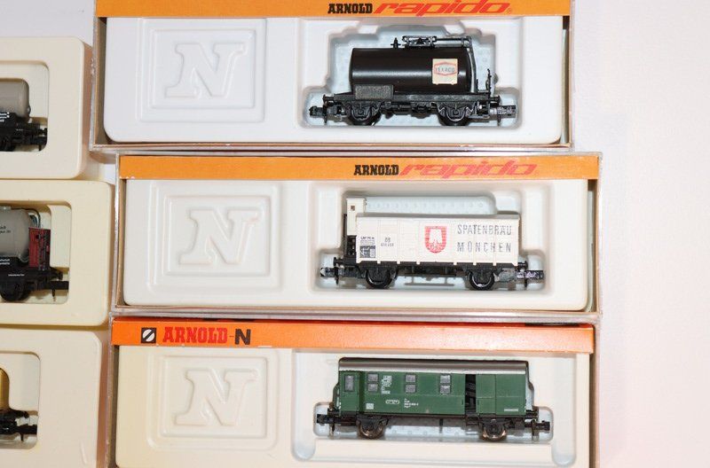 Rapido Modellini di ferrovie: 9 Rapido Wagen ( 504 ) – Usato da Kerzers venduto da Winu64 3