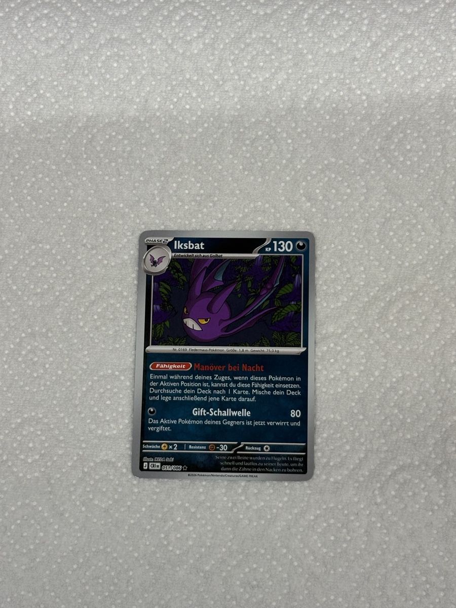 Pokémon Carte collezionabili: Iksbat Pokemon Card – Nuovo (secondo la descrizione) da Lyss venduto da deb_5brs