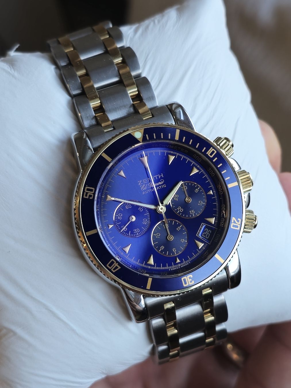 Zenith Orologi: Zenith El Primero Chronograph Ref. 53.0471.400 Rainbow – Usato da Basel venduto da TimelessWanderer 2